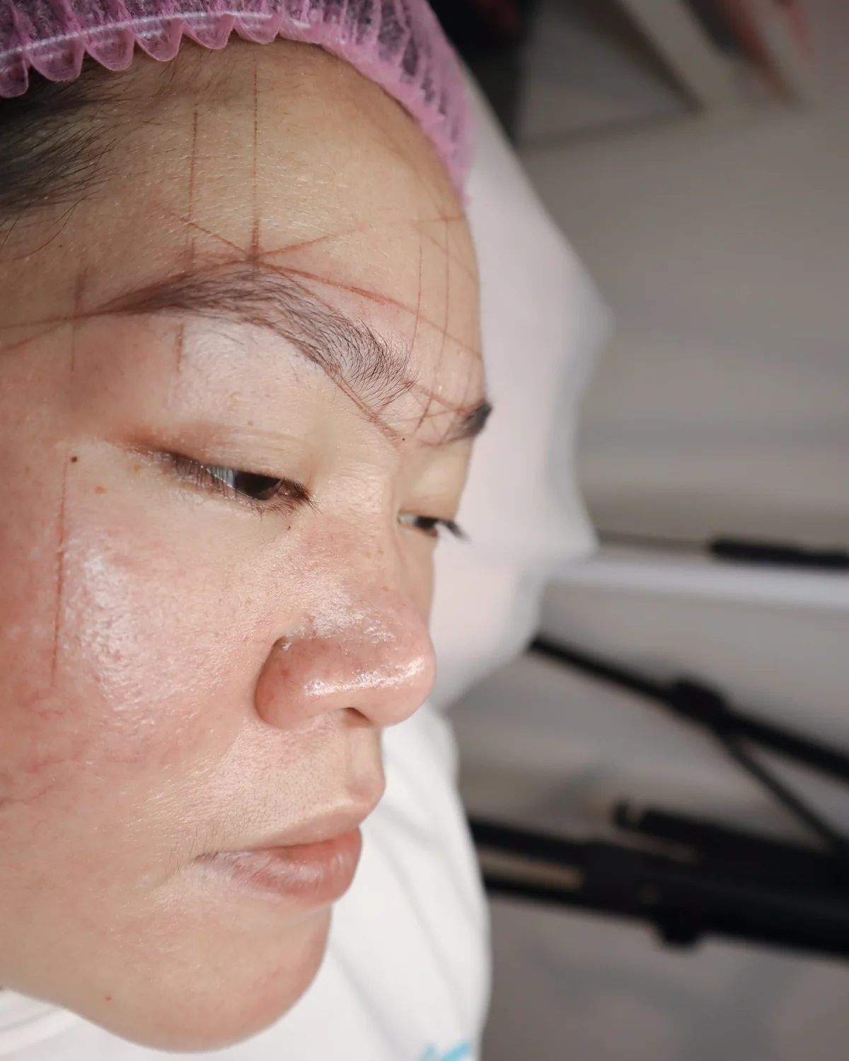Client result 3 before microblading